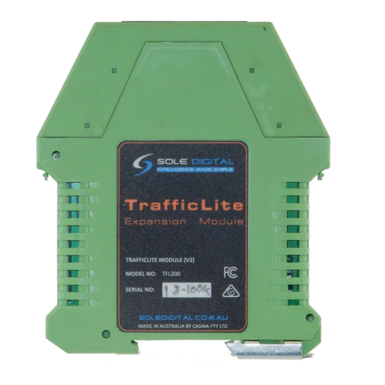 Sole Digital TrafficLite TFL200 Manual