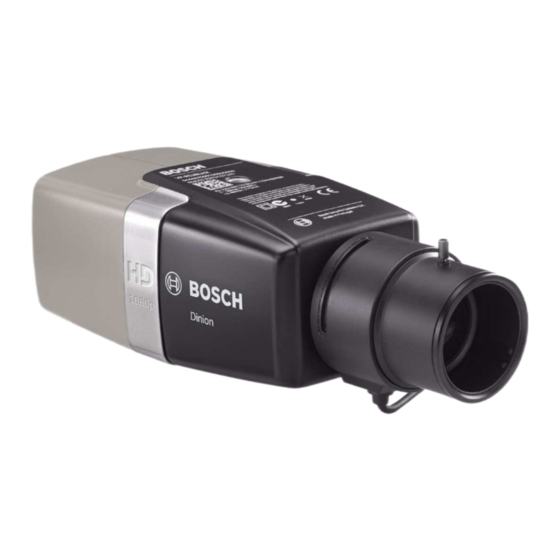 Bosch DinionHD NBN-832-38W Manuals