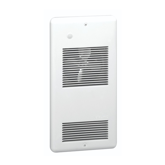 Stelpro pulsair RWF Series User Manual
