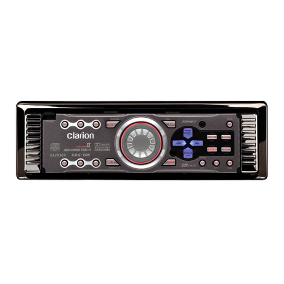 Clarion DXZ938R Service Manual