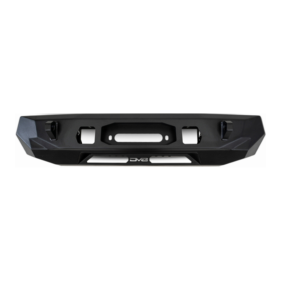 DV8 OFFROAD FBTT1-08 Product Installation Manual