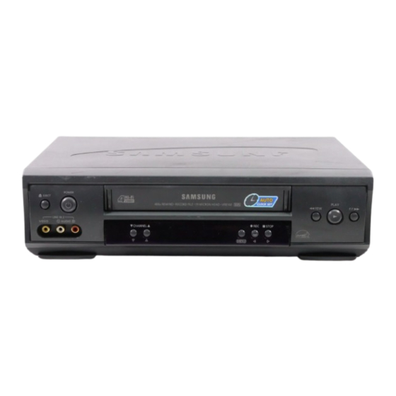 Samsung VR8160 Owner's Manual