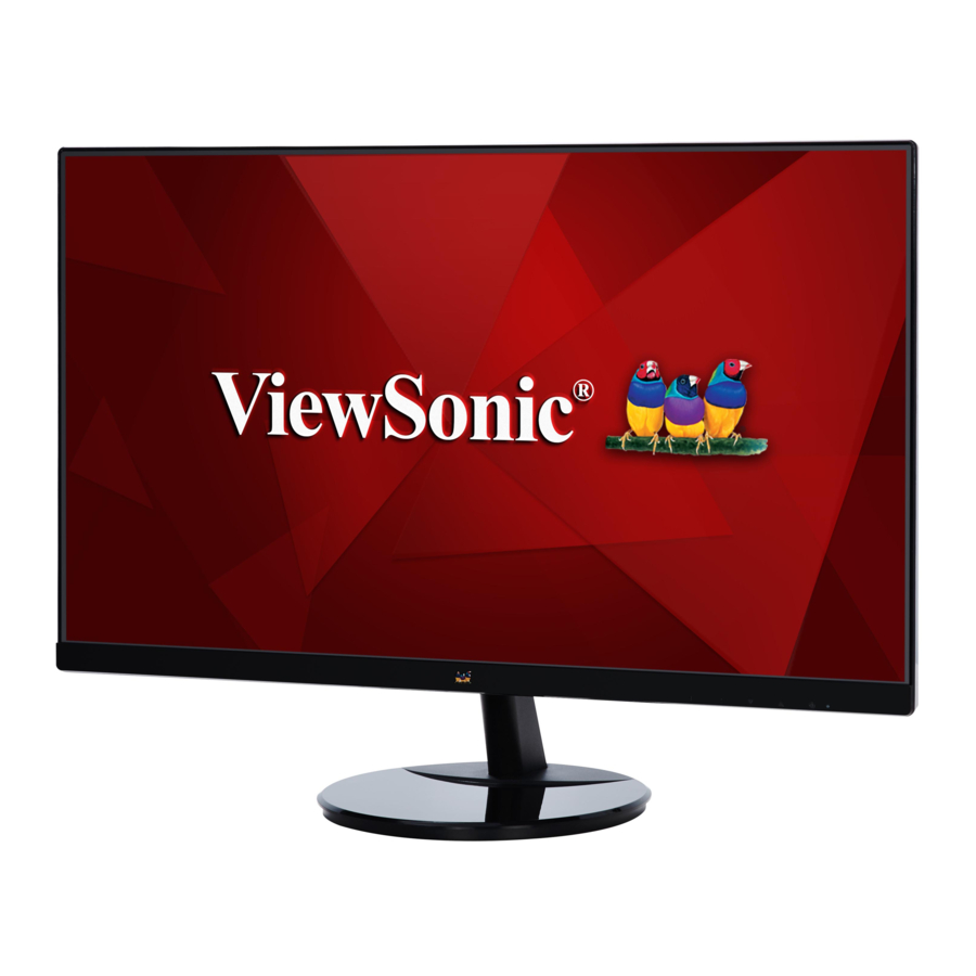 ViewSonic VA2459-smh - Display Manual