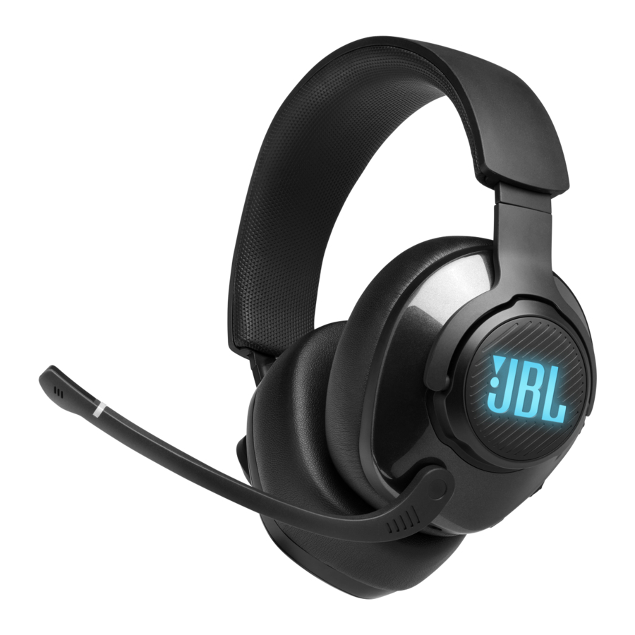 Harman JBL QUANTUM 400 - Headsets Manual