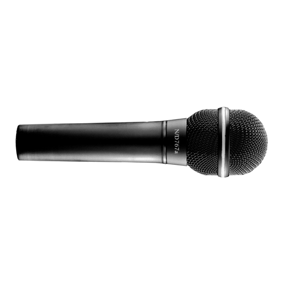 Electro-Voice N/D767A User Manual