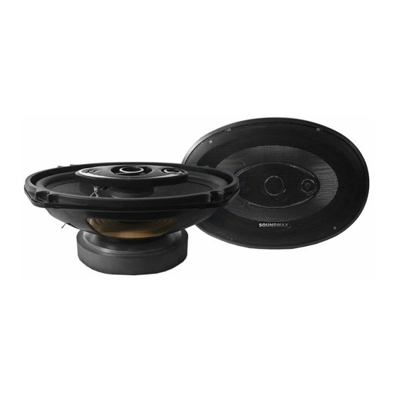 User Manuals: SoundMax SM-CSM694 Car Speaker System