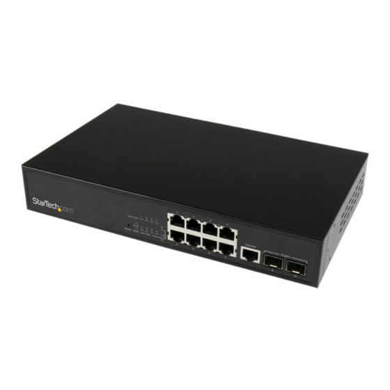 StarTech.com IES101002SFP Instruction Manual