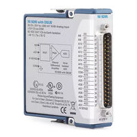 National Instruments NI 9205 Operating Instructions Manual