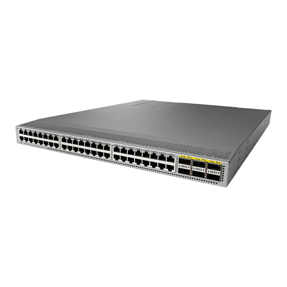 Cisco Nexus 9200 Series Manual