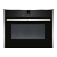 NEFF C17UR02.0B User Manual And Installation Instructiions