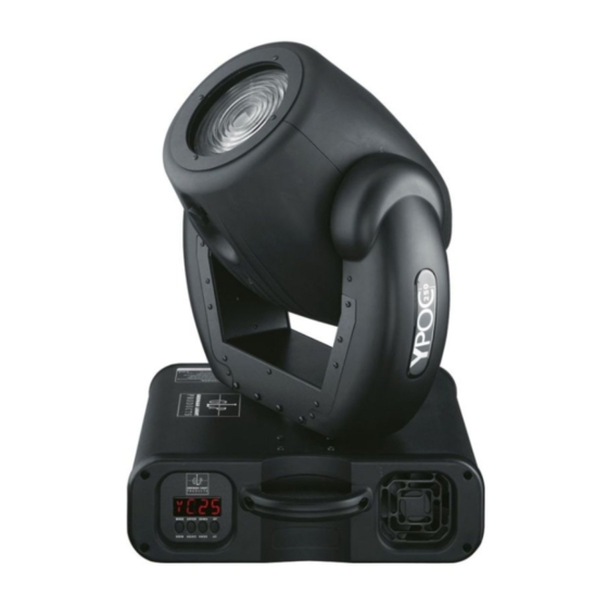 GLP YPOC 250 Color Instruction Manual