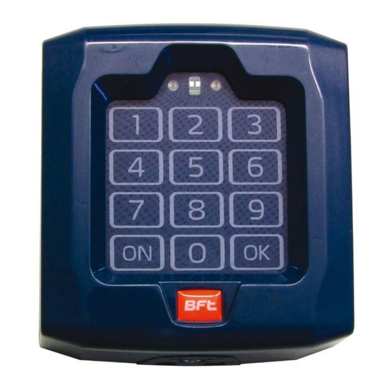 BFT Genuine Q.Bo Quick Start Manual