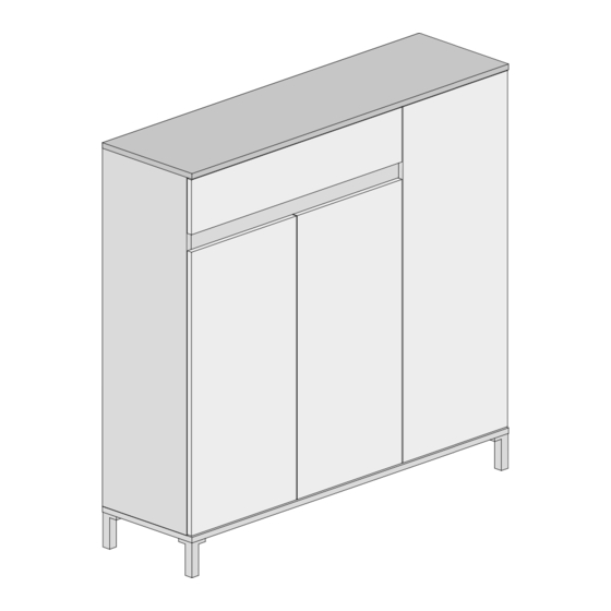 INOSIGN Genio Garderobe Assembly Instructions Manual