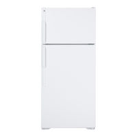 GE GTR16BBSR - Appliances 15.7 cu. Ft Top Freezer Refrigerator Owner's Manual And Installation Instructions