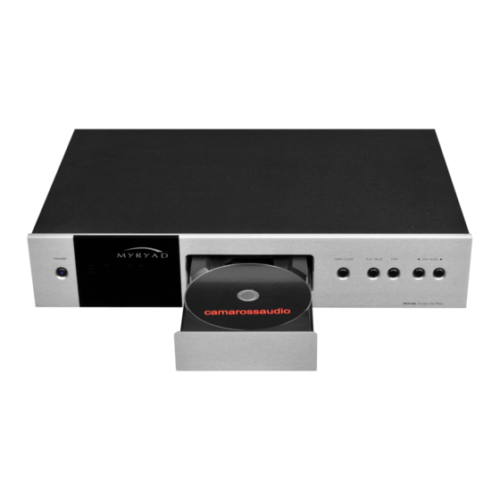 Myryad MCD 200 Manual