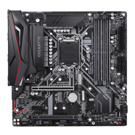 Gigabyte Z390 M User Manual