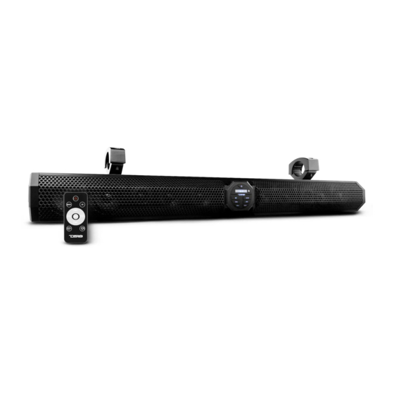 DS18 Hydro SB37BT Owner's Manual