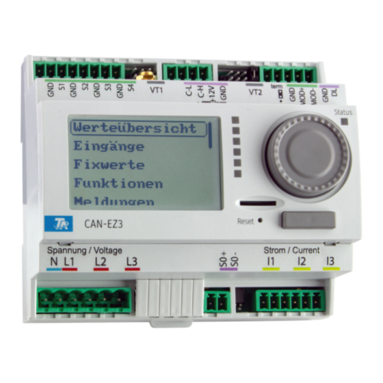 Technische Alternative CAN-EZ2 Manuals