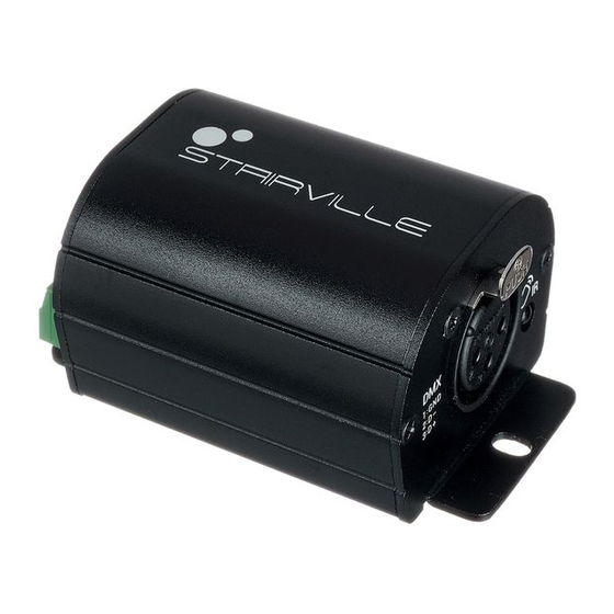 Stairville DMX Joker V2 512 Box Quick Start Manual