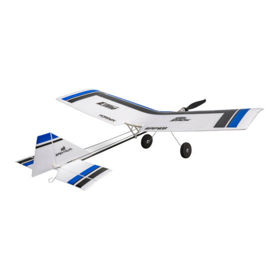 Horizon Hobby E-flite UMX Slow Ultra Stick Instruction Manual