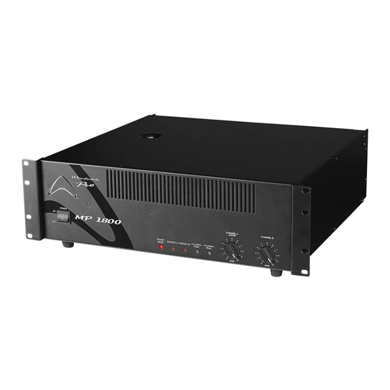 Wharfedale Pro MP 1800 MKII User Manual