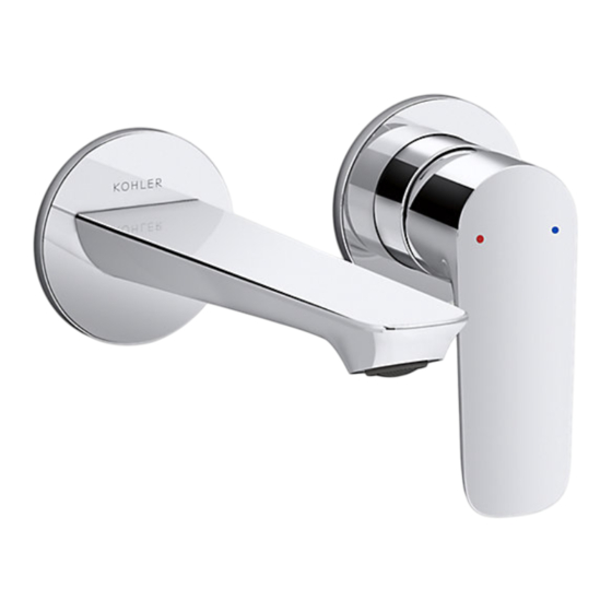Kohler Aleo S 25105T-B4 Installation Instructions