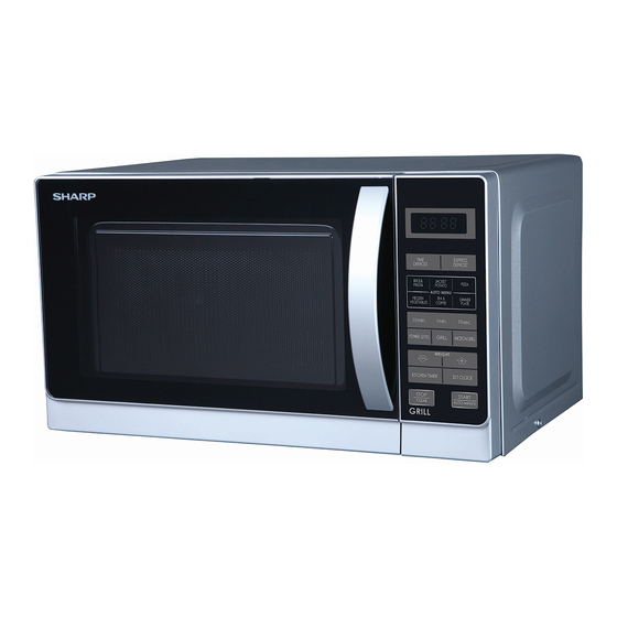 Sharp R-60A0 Service Manual