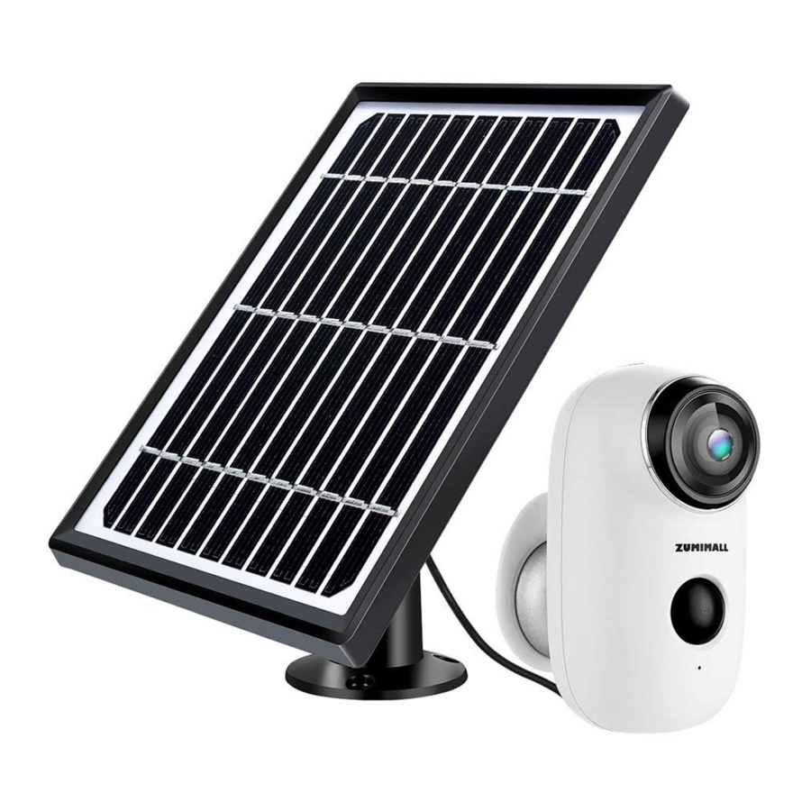 ZUMIMALL A3K - BATTERY POWERED CAMERA Manual