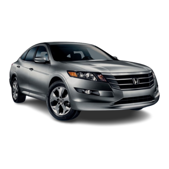 Honda 2012 Crosstour Manuals