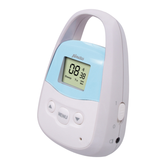 Alecto DBX-83 User Manual