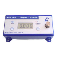 Kolver Mini KE 5 Operator's Handbook Manual