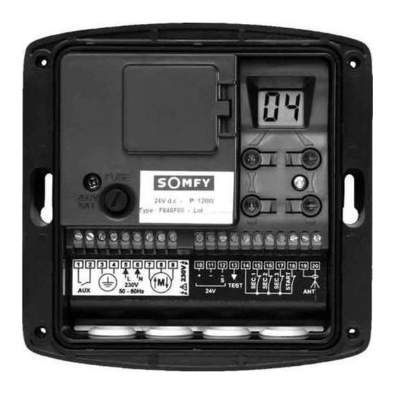 SOMFY 1841103 Installation Manual