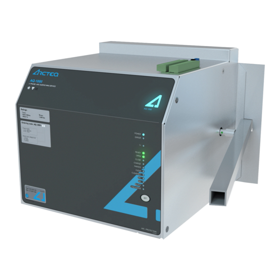 Arcteq AQ-1000 Instruction Manual