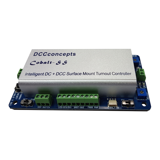 DCCconcepts Cobalt-SS Owner's Manual