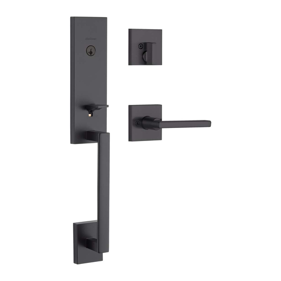 Kwikset Vancouver Handleset Installation Manual
