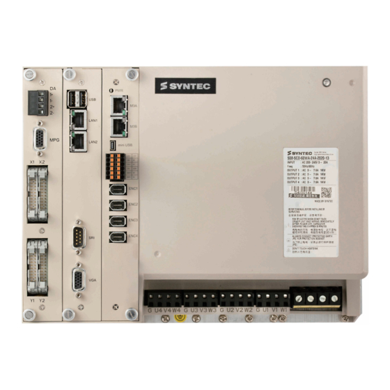 Syntec S08-SMD-24A Series Installation Instructions