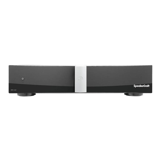 Elan SpeakerCraft MRA664 Integration Note