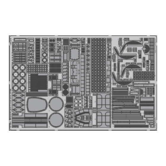 Eduard Bismarck part 5 rear area Assembly Instructions