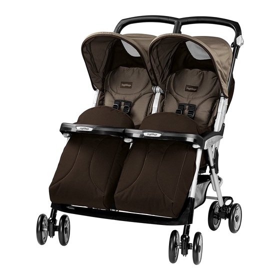 Peg-Perego aria twin Instructions For Use Manual