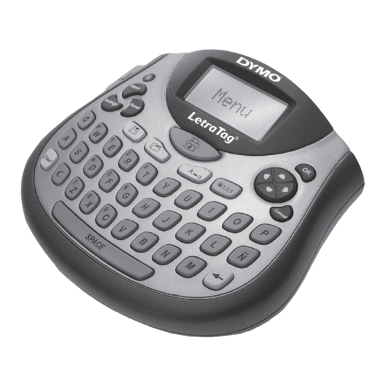 Dymo LetraTag LT-100T User Manual