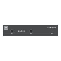 Harman JBL CST-2120 Operation Manual