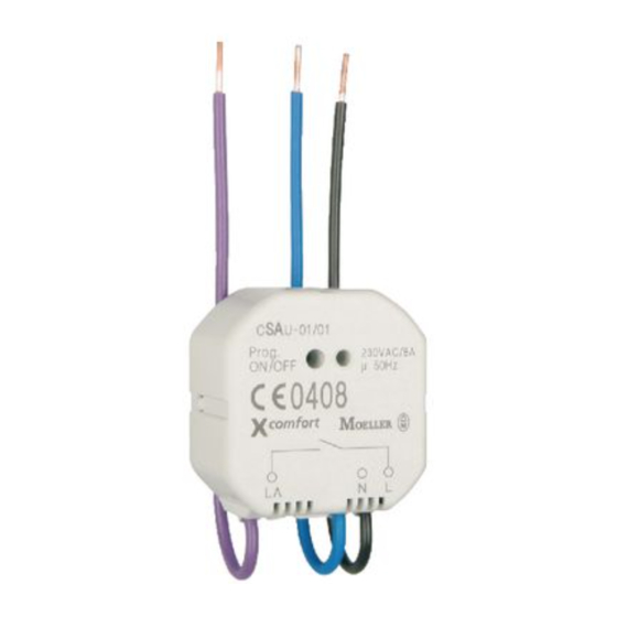 Eaton xComfort CJAU Series Assembly Instructions