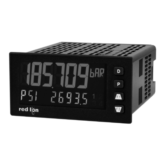 red lion PAX2S000 Installation Manual