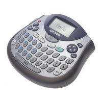 Dymo LetraTag LT-100T User Manual