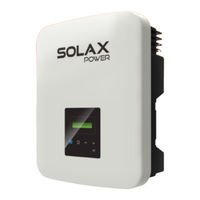 Solax X1-3.6T User Manual