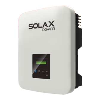 Solax X1 Series User Manual