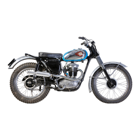 BSA 250 OHV Star Instruction Manual