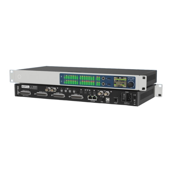 RME Audio M-1620 Pro D Manuals