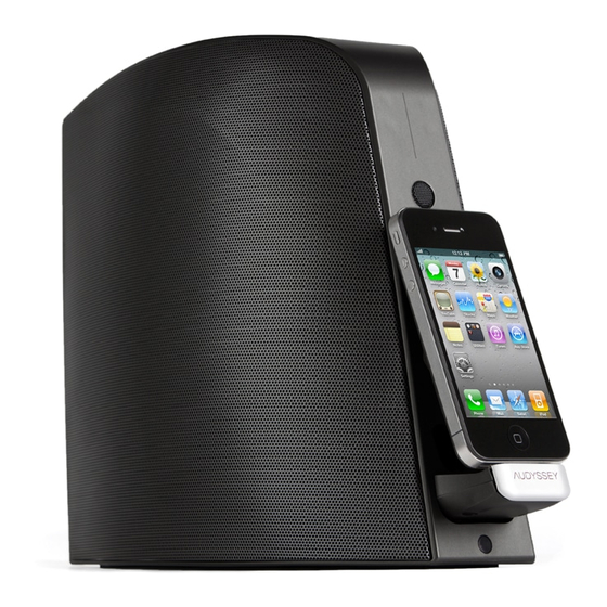 Audyssey Audio Dock Product Manual
