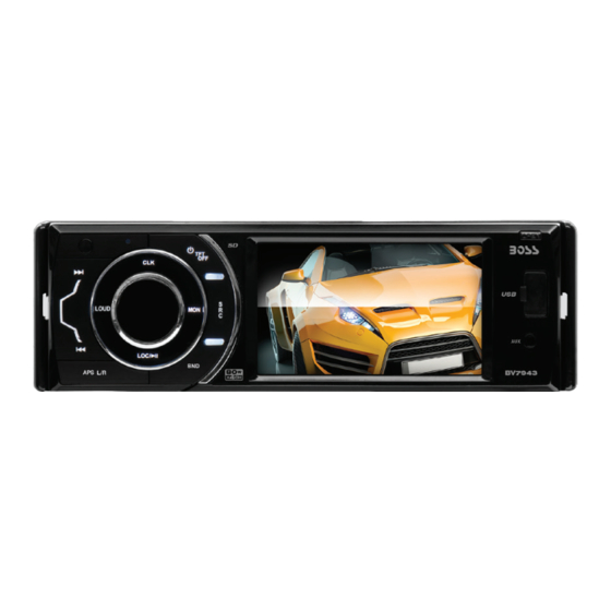 Boss Audio Systems BV7943 User Manual